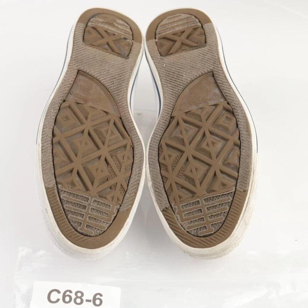 Converse Womens Shoreline Sneaker Size 6 White Canvas Low Top Lace Up Shoe Comfy - Picture 8 of 12